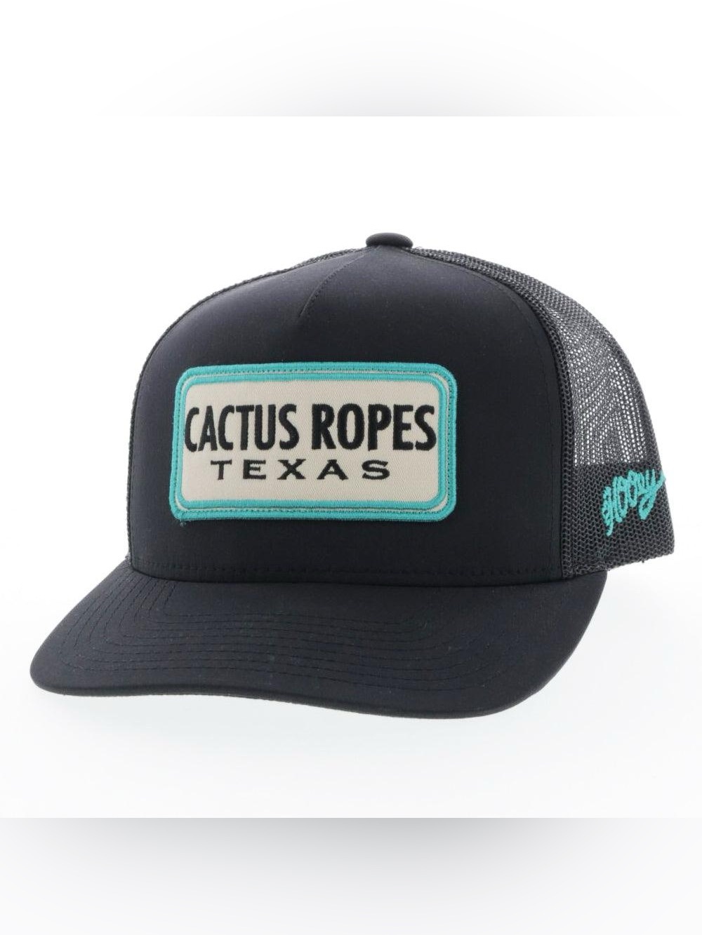 Hooey "CR063" Cactus Ropes Texas Trucker Hat | Black | OSFA